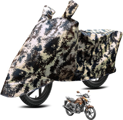 Euro Care Waterproof Two Wheeler Cover for Hero(Hunk, Silver)