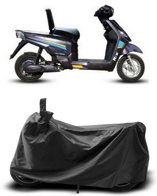 KEDIT Two Wheeler Cover for Hero(Electric NYX BS6, Black)
