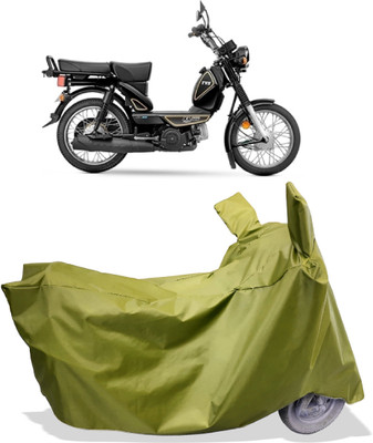 Amexride Two Wheeler Cover for TVS(XL 100 Heavy Duty, Maroon)