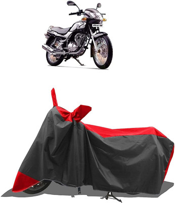 AASHTIK MART Two Wheeler Cover for TVS(Fiero F2, Red)