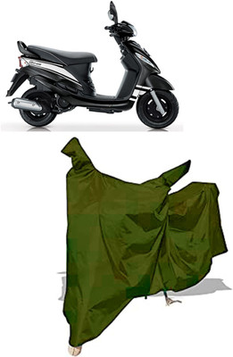 Amexride Two Wheeler Cover for Mahindra(Rodeo, Maroon)