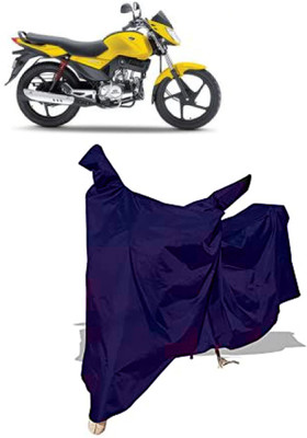 Amexride Two Wheeler Cover for Mahindra(Stallio, Blue)