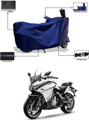 CODOKI Waterproof Two Wheeler Cover for CFMoto(650GT, Blue)