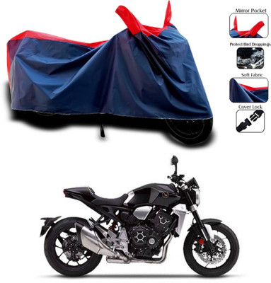 KEDIT Two Wheeler Cover for Honda(CB1000R Plus, Red)