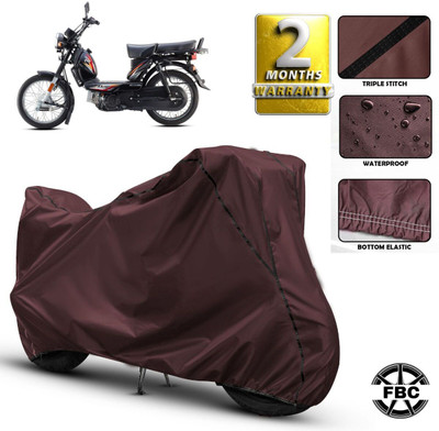 AUTOCAD Waterproof Two Wheeler Cover for TVS(XL 100, Maroon)