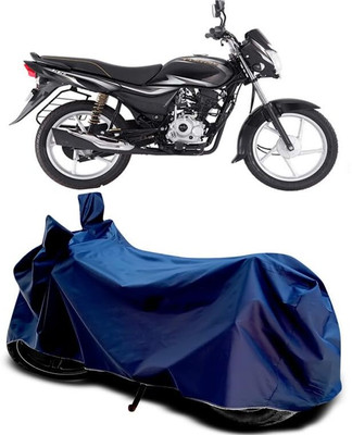 KEDIT Two Wheeler Cover for Bajaj(ComforTec, Blue)