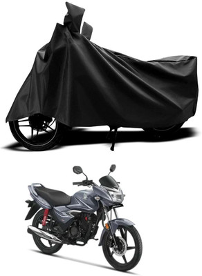 DeepShakshi AUTOMOTIVE Two Wheeler Cover for Honda(Shine, Black)