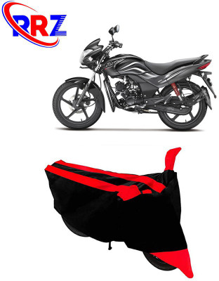 RRZ Waterproof Two Wheeler Cover for Hero(Passion, Black, Red)