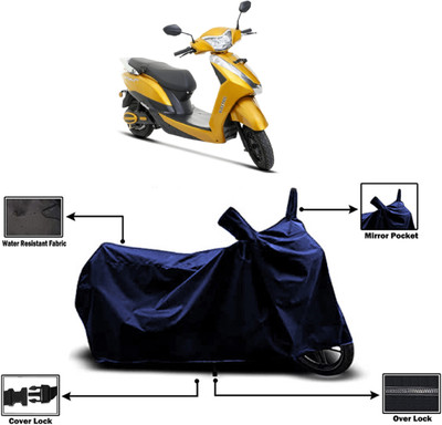Amexride Two Wheeler Cover for Ampere(Magnus Pro, Blue)
