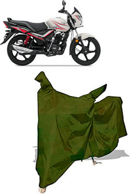 Amexride Two Wheeler Cover for TVS(Star City Plus BS6, Maroon)