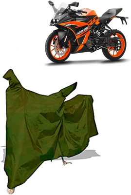 Amexride Two Wheeler Cover for KTM(RC 125 BS6, Maroon)