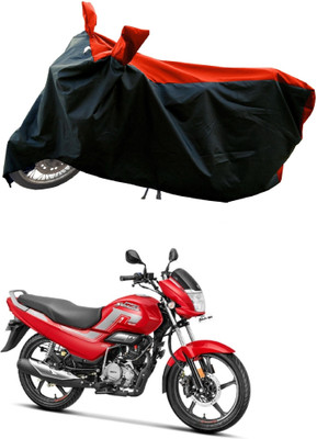 DeepShakshi AUTOMOTIVE Two Wheeler Cover for Hero(Super Splendor, Red)