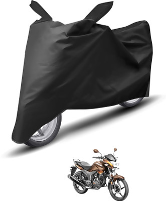 Caronix Waterproof Two Wheeler Cover for Hero(Hunk, Black)