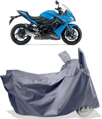 Amexride Two Wheeler Cover for Suzuki(GSX S1000F, Grey)