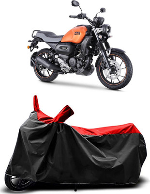 MMSSTAR Waterproof Two Wheeler Cover for Yamaha(FZ-S, Red)