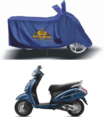 ShankyBrand Two Wheeler Cover for Honda, Indian, Universal For Bike(Activa 3G, Blue)