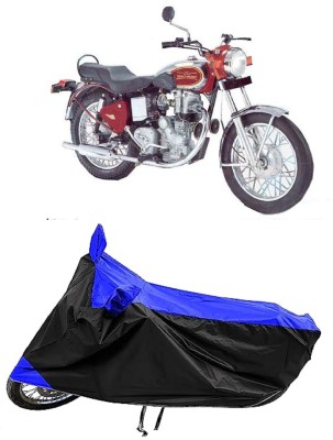 Mdstar Two Wheeler Cover for Royal Enfield(Machismo 350, Blue)