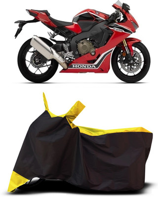 VESMEI Two Wheeler Cover for Honda(CBR 250R, Yellow)