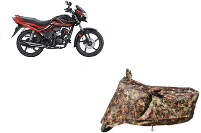 Anlopeproducts Waterproof Two Wheeler Cover for Hero(MotoCorp Passion Pro, Red)
