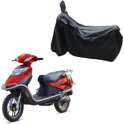 KEDIT Two Wheeler Cover for Hero(Electric Flash, Black)