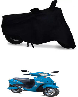 THE REAL ARV Waterproof Two Wheeler Cover for Hero(Electric, Black)