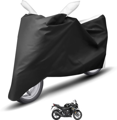 Caronix Waterproof Two Wheeler Cover for Honda(CBR 250R, White)