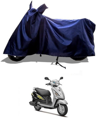 KEDIT Two Wheeler Cover for Suzuki(Swish, Blue)