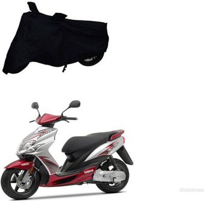 Mdstar Waterproof Two Wheeler Cover for Yamaha(Jog R, Black)
