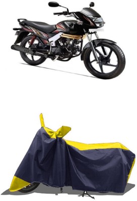 SUGASHRI Waterproof Two Wheeler Cover for Mahindra(Centuro NXT, Yellow, Blue)