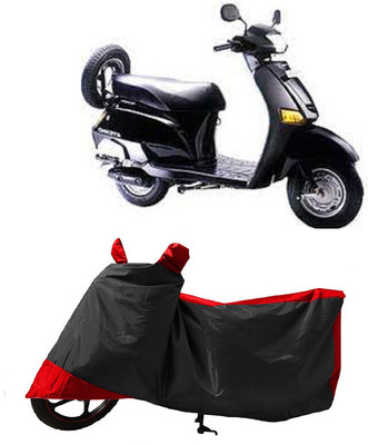 GROFATIK Two Wheeler Cover for Honda(Eterno, Red)