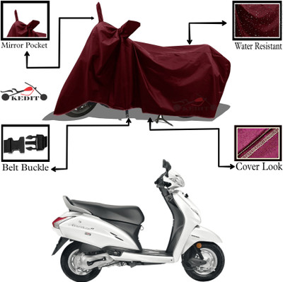 AASHTIK MART Two Wheeler Cover for Honda(Activa 6G, Maroon)