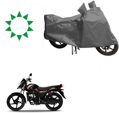 DeepShakshi AUTOMOTIVE Waterproof Two Wheeler Cover for Mahindra(Pantero, Grey)