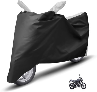 Caronix Waterproof Two Wheeler Cover for Yamaha(FZ-X, Silver)