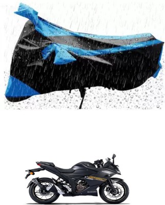 RONISH Waterproof Two Wheeler Cover for Suzuki(Gixxer SF 250, Blue)