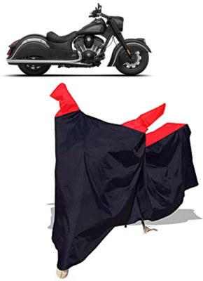 Amexride Two Wheeler Cover for Indian(Chief Dark Horse, Black)