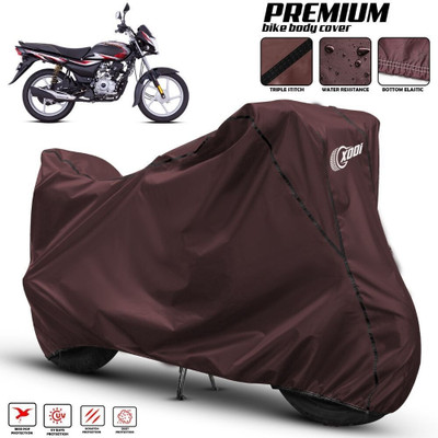 AutoGalaxy Waterproof Two Wheeler Cover for Bajaj(Platina, Maroon, Black)