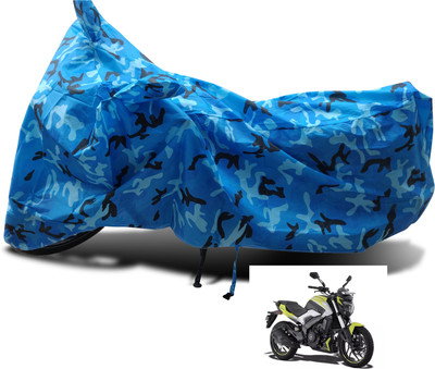 Euro Care Waterproof Two Wheeler Cover for Bajaj(Dominar 250, Blue)