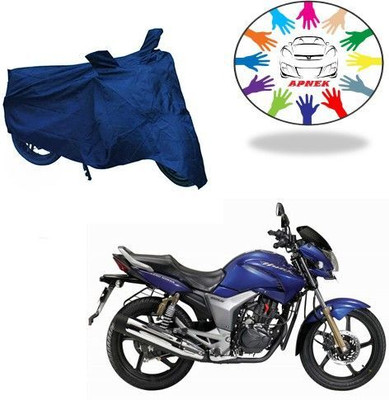 DeepShakshi AUTOMOTIVE Waterproof Two Wheeler Cover for Honda(CBZ TYPE 1, Blue)