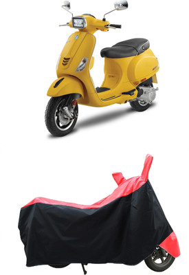 Coxtor Two Wheeler Cover for Piaggio(Vespa SXL 150, Red)