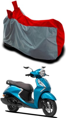 EGAL Waterproof Two Wheeler Cover for Yamaha(Fascino 125, Grey)