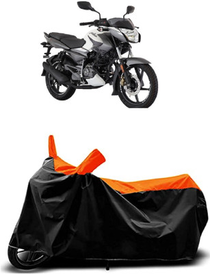 VESMEI Two Wheeler Cover for Bajaj(Pulsar NS200 BS6, Orange)