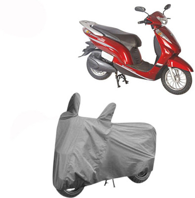 DeepShakshi AUTOMOTIVE Waterproof Two Wheeler Cover for Avon(E Scoot, Grey)