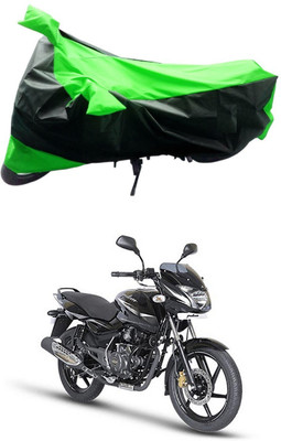 Mdstar Waterproof Two Wheeler Cover for Bajaj(Pulsar 150, Green, Black)