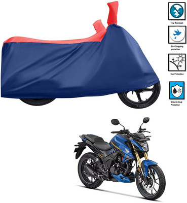 PAGORA Waterproof Two Wheeler Cover for Honda(Hornet 2.0, Red)