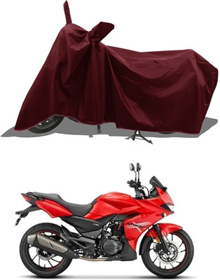 smwzxyu Waterproof Two Wheeler Cover for Hero(Xtreme 200S, Maroon)