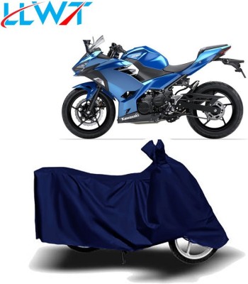 KPIND Waterproof Two Wheeler Cover for Kawasaki(Ninja 250, Blue)