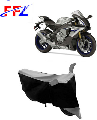 FFZ Waterproof Two Wheeler Cover for Yamaha(YZF R1M, Black, Grey)