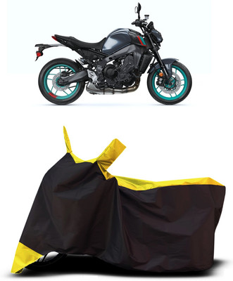 VESMEI Two Wheeler Cover for Yamaha(MT 09 BS6, Yellow)