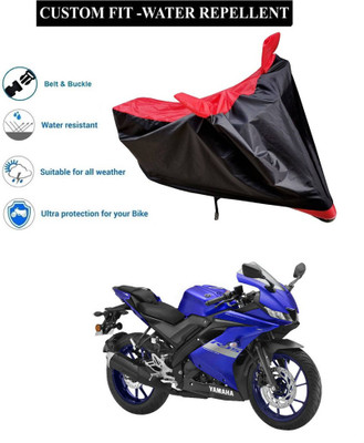 CODOKI Waterproof Two Wheeler Cover for Yamaha(YZF R1 BS6, Red)
