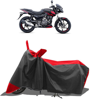 KEDIT Two Wheeler Cover for Bajaj(Pulsar 150 BS6, Red)